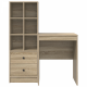 Sonata H Табло на с хранилище Sonoma Oak Инженерна дървесина