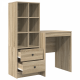 Sonata H Табло на с хранилище Sonoma Oak Инженерна дървесина