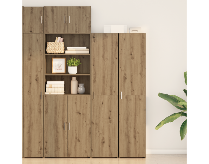 Sonata H Висок шкаф Занаятчийски дъб 40x42.5x185 см Инженерна дървесина
