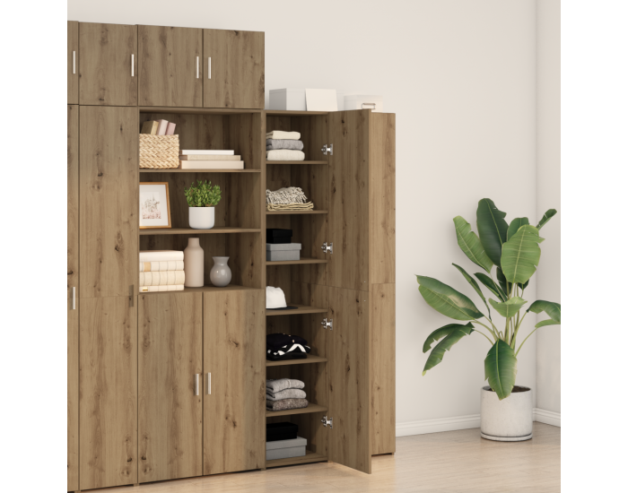 Sonata H Висок шкаф Занаятчийски дъб 40x42.5x185 см Инженерна дървесина