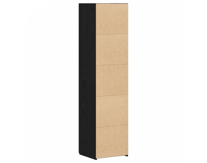 Sonata H Висок шкаф Черен дъб 45x42.5x185 см Инженерна дървесина