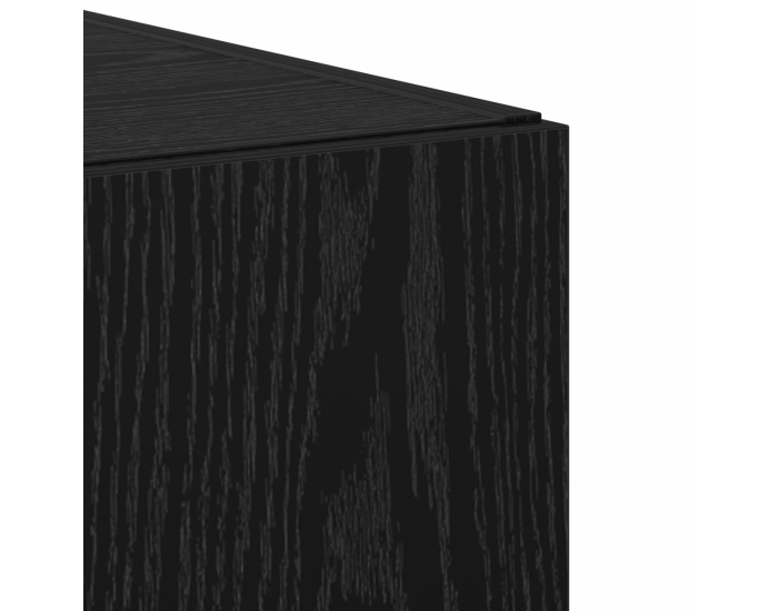 Sonata H Висок шкаф Черен дъб 45x42.5x185 см Инженерна дървесина