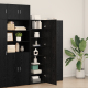 Sonata H Висок шкаф Черно дъбово 50x42.5x185 см Дърво