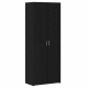 Sonata H Висок шкаф Черен дъб 70x42.5x185 см Инженерна дървесина