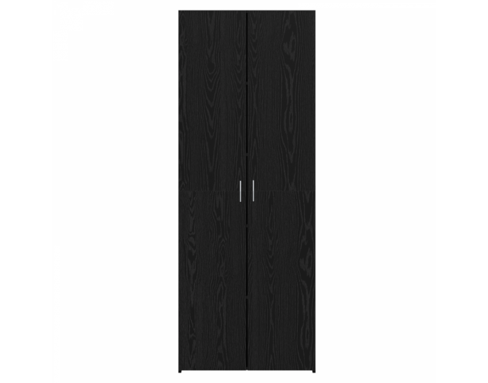 Sonata H Висок шкаф Черен дъб 70x42.5x185 см Инженерна дървесина