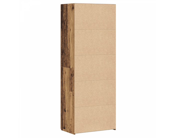 Sonata H Висок шкаф Стара дървесина 70x42.5x185 см Инженерна дървесина