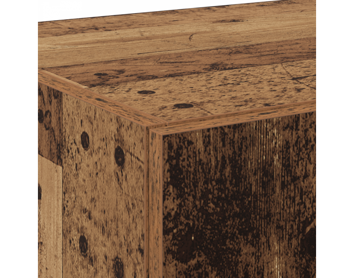 Sonata H Висок шкаф Стара дървесина 70x42.5x185 см Инженерна дървесина