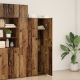 Sonata H Висок шкаф Стара дървесина 70x42.5x185 см Инженерна дървесина