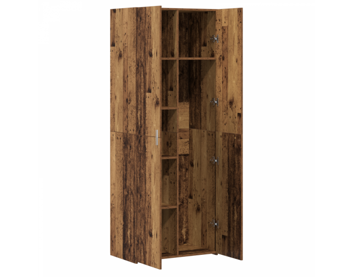 Sonata H Висок шкаф Стара дървесина 70x42.5x185 см Инженерна дървесина