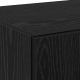 Sonata H Висок шкаф Черен дъб 70x42.5x185 см Инженерна дървесина