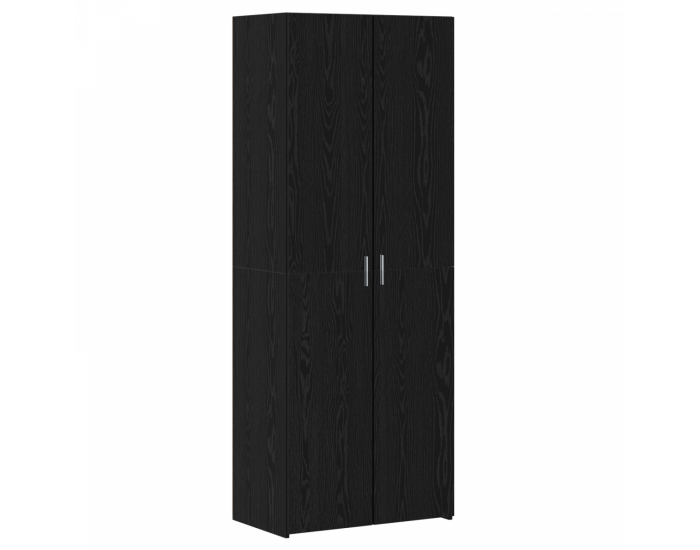 Sonata H Висок шкаф Черен дъб 70x42.5x185 см Инженерна дървесина