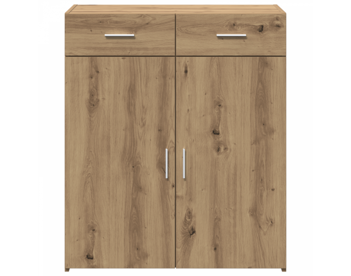 Sonata H Шкаф за съхранение Дъбово изкуство 80x42.5x93.5 см Инженерна дървесина