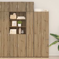 Sonata H Тесен съхранителен шкаф Artisan дъб 30x42.5x225 см Инженерна дървесина - Corpuri, vitrine, biblioteci modulare