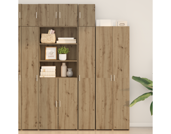 Sonata H Тесен съхранителен шкаф Artisan дъб 30x42.5x225 см Инженерна дървесина