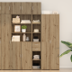 Шкаф за съхранение Sonata H Занаятчийски дъб 30x42.5x225 см Инженерна дървесина