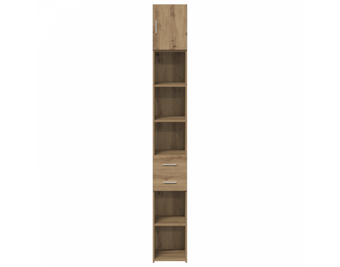 Шкаф за съхранение Sonata H Занаятчийски дъб 30x42.5x225 см Инженерна дървесина