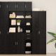 Sonata H Slim Storage Cabinet Черен дъб 30x42.5x225 см Обработена дървесина