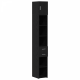 Sonata H Slim Storage Cabinet Черен дъб 30x42.5x225 см Обработена дървесина