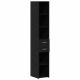 Sonata H Slim Storage Cabinet Черен дъб 30x42.5x225 см Обработена дървесина