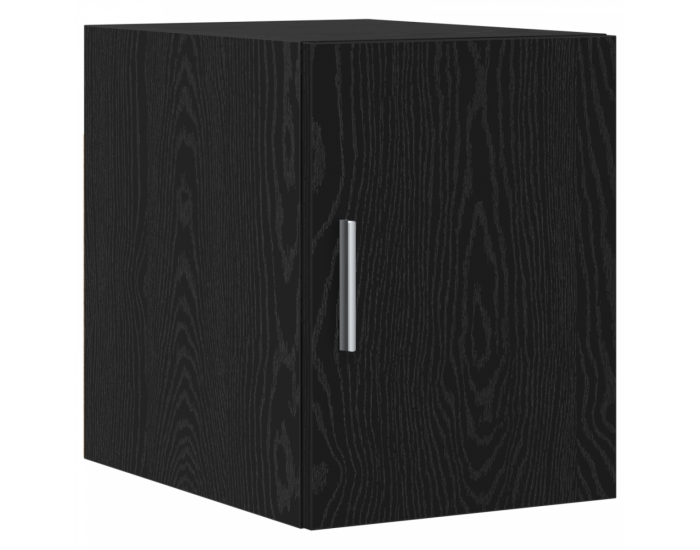 Sonata H Slim Storage Cabinet Черен дъб 30x42.5x225 см Обработена дървесина