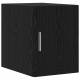 Sonata H Slim Storage Cabinet Черен дъб 30x42.5x225 см Обработена дървесина