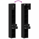 Sonata H Slim Storage Cabinet Черен дъб 30x42.5x225 см Обработена дървесина