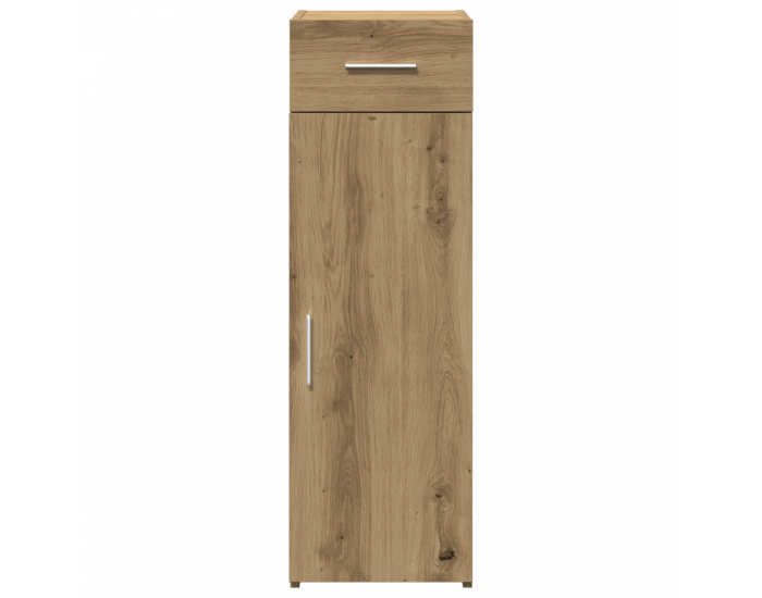 страничен шкаф Sonata H от дъб с размери 30x42,5x93 см, изработен от инженерна дървесина