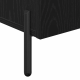 Sonata H Черно дъбово шкафче 90x34x80 см, направено от инженерна дървесина