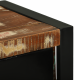 Sonata H Банев стенен шкаф 40x35x90 см от масивно регенерирано дърво