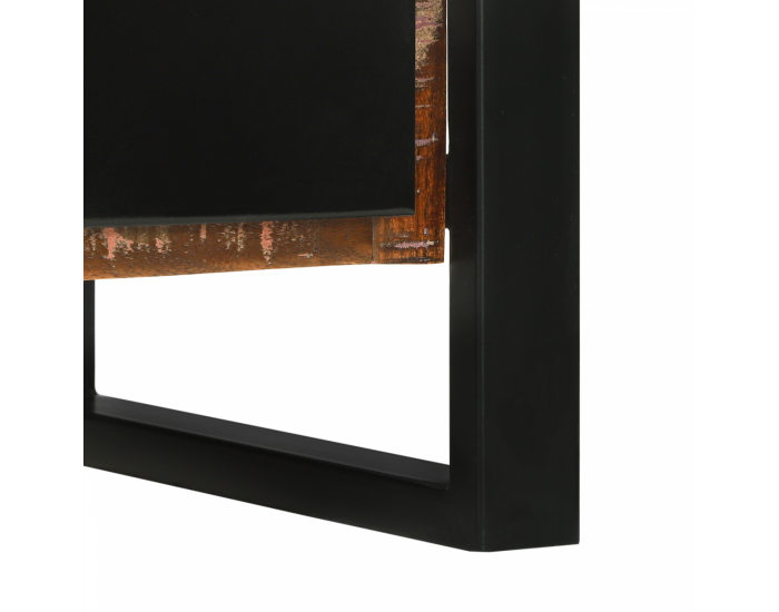 Sonata H Банев стенен шкаф 40x35x90 см от масивно регенерирано дърво
