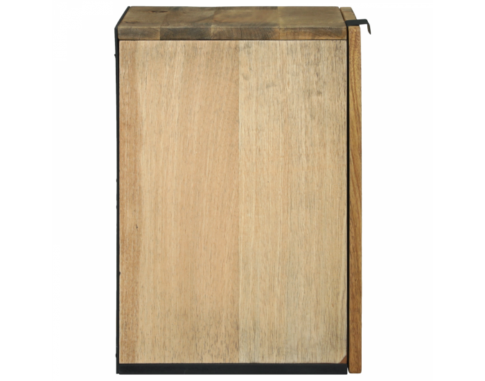 Sonata H Тоалетен стенен шкаф 38x33.5x48 см от дъбова дървесина
