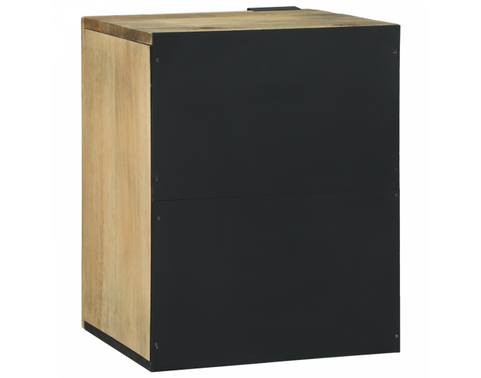 Sonata H Тоалетен стенен шкаф 38x33.5x48 см от дъбова дървесина