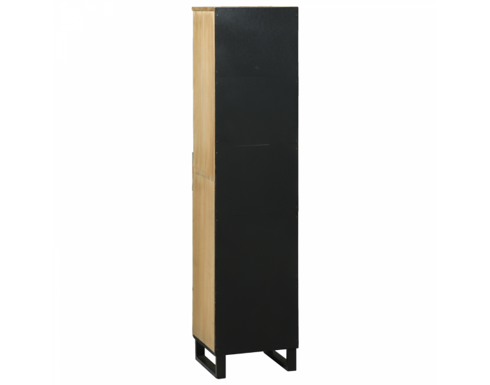 Sonata H шкаф за баня 38x33.5x160 см от масивно дърво манго