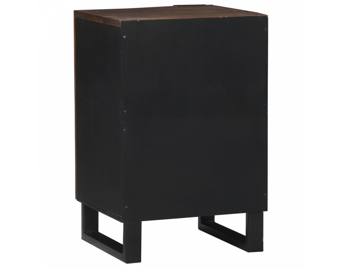 Sonata H шкаф за баня 38x33.5x58 см Масивно дърво Мангo