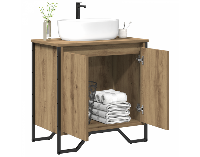 Sonata H Кабинет под мивка Artisan дъб 60x35x50 см Инженерна дървесина