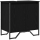 Sonata H Шкаф за мивка в баня Черен дъб 60x35x60 см Инжекционно дърво
