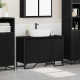 Sonata H Кабинет за мивка Черен дъб 91x35x60 см Инженерна дървесина