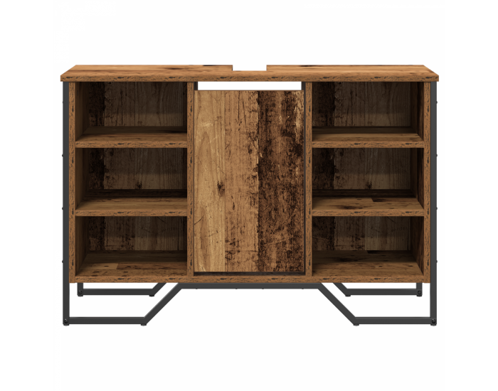 Sonata H Кабинет за мивка Старо дърво 91x35x60 см