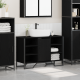 Sonata H Кабинет за мивки Черен дъб 91x35x60 см Инженерна дървесина