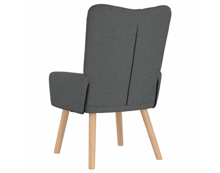 Sonata H Релаксиращ фотьойл Тъмен сив текстил