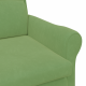 Sonata H Светлозелен фотьойл Светлозелен Тъкан, Дърво