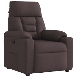 Sonata Fotoliu rabatabil, maro închis, material textil