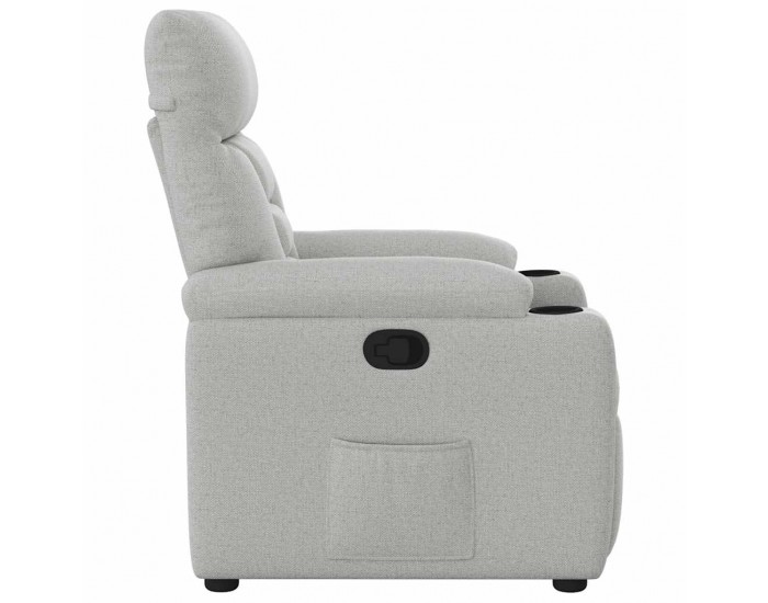 Sonata H Recliner Chair Cloud Grey Fabric
