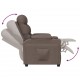 Sonata H Наклоняем стол, таупе, текстил