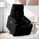 Sonata Fotoliu rabatabil cu ridicare pe verticală, negru, textil