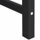 Градински столове Sonata H 6 бр Черен 65,5x55,5x88 см HDPE