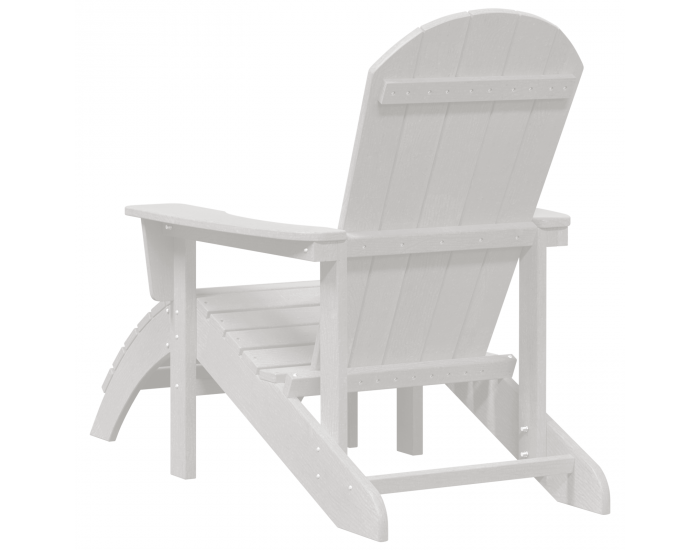 Sonata H Adirondack столове с подлакътници 2 бр. Бял HDPE
