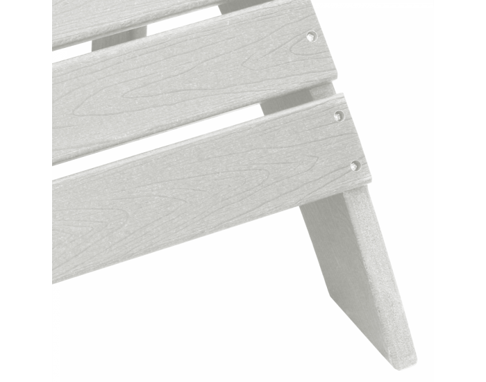 Sonata H Adirondack столове с подлакътници 2 бр. Бял HDPE