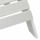 Sonata H Adirondack столове с подлакътници 2 бр. Бял HDPE