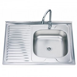 Кухненска мивка алпака ICK 8060A*16 L - Interceramic